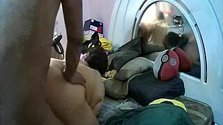 so my prima starts sucking my cock like a pro then bends over for her first creampie fuck in the bedroom puta style