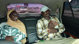 BIG BLACK COCK RIDER BOUNCES HARD IN CAR