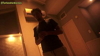 mi hermanastra chokes on my thick cock deepthroat after the movie gets her horny