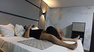 What if I told you this amateur latina wife moans wild in exotic motel hidden cam?