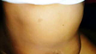 indian wife seduces daddy with dirty talk while fucking him hard?