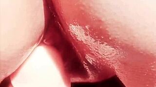 wanna see this mature's huge oiled pussy lips spread wide for toys?