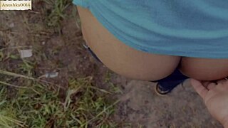 Desi college cuties fuck outdoors creampie talk dirty 😈🔥