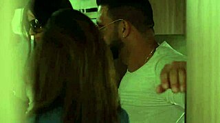  Vittoria joins libertine bus orgy, gets fucked hard by milfs on beach road