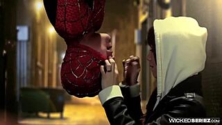 uh spider man parody got me so wet capri anderson rides monster cock cowgirl deepthroat cumshot 😩💦