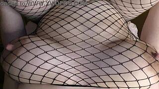 Cuckold POV Best Friend Barebacks Wife's Hairy Pussy and Creampies Deep Inside