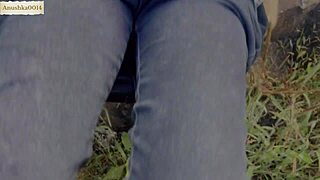 Desi college cuties fuck outdoors creampie talk dirty 😈🔥