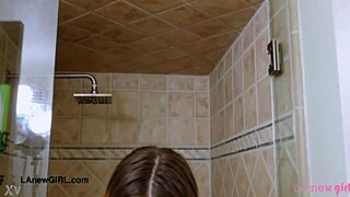 Hot 18+ Blonde Teen Enjoys Sensual Bath Time Bliss