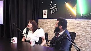 he shoves his arm deep into lady snow's wet pussy during swing cast with tifany rocha, leaving her squirting wild on sheer red.
