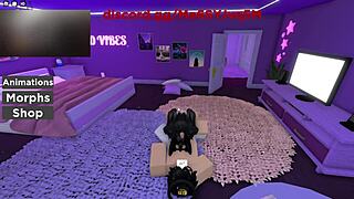 Sexy roblox girl grinds rides deepthroats to please me 😍🔥