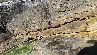 Hey check out this fine ass on the beach nudist style