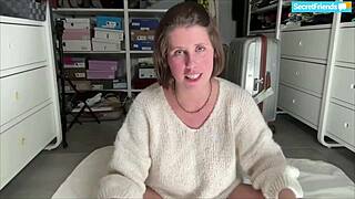 Hidden Prague tryst with busty Lady Lyne at Secretfriends tempts deeply