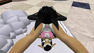 Bastet Fucks Servant Girl Raw!