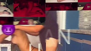 whoa juicy skinny teen wife gags on monster cock with hubby watching 😍💦