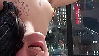 Isn't homemade sex with my goth girlfriend's big ass and natural tits just perfect bareback?