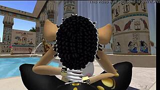 Bastet Fucks Servant Girl Raw!