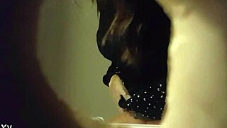 HIDDEN CAM CATCHES BABE PEEING THROUGH WALL HOLE IN PANTIES!
