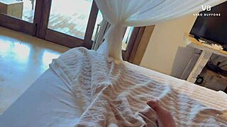 She got so hot babysitting my friend's son, ended up creampied by his thick load.