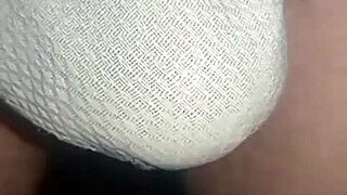 she soaks her cloth diaper pants in pee then indulges in a full day of teasing handjobs and delight