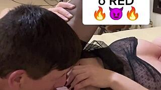 wanna see this amateur couple pounding the married wife's dripping pussy raw?
