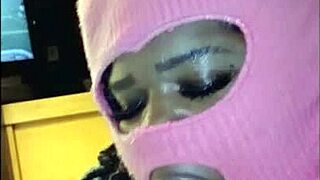 she blew bubbles with my cum after sucking my dick so good damn