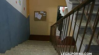 nicole black's ass gangbanged by six masked looters monster cocks anal creampies