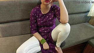 Step mom seduces step son with dirty hindi talk riding his cock wet in hardcore fuck