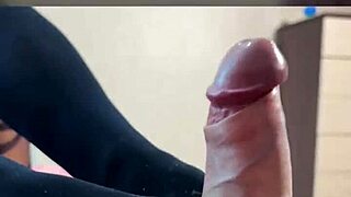 Sultry Heels Seduction Swallows Intense Cum Loads