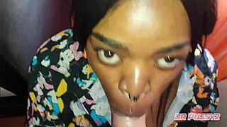 damn this angolana's big ass takes epic interracial cumshots pt3