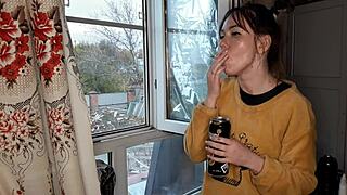 stepsis, why smoke that cigarette while eyeing my cock?