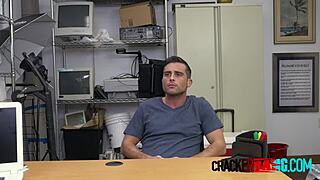 Gay Director Drills Celebrity's Tight Asshole in Office Interview