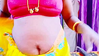 beautiful indian housewife sneaks cowgirl ride on daddy with cheating dirty talk
