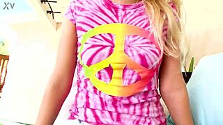 Vanessa Cage, you sexy blue-eyed blonde, swallow that big cock pov cum in outdoor coed cage!