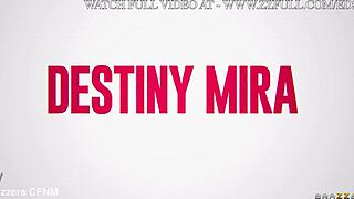 Roommate Destiny your thick cock fills my ebony pussy just right?