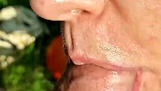 fucked that wet pigtail girl next door sloppily in her tiny mouth on a steamy summer day outdoors