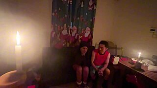 we celebrated christmas party in ecuador without lights