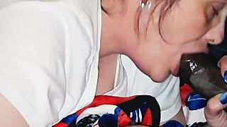 headrietta slurps balls and deepthroats bbc like best stepmom ever