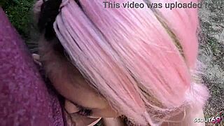 ever tried risky beach anal with curvy german slut maria gail getting facial outdoors?