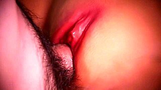 Double Penetration Fuck Doll's Shaved Pussy Grips Cock Tight Closeup