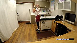 i can't resist ava siren's backstage bdsm blowjob and face fuck in latex gloves