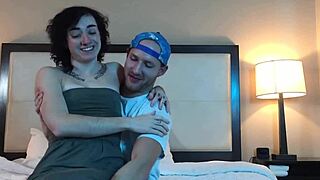 damn this petite tatted 18+ teen's natural small tits bounce wild while i fuck her tight pussy in this hot compilation
