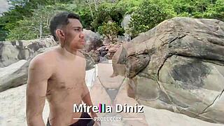 me and eliel fuck hard outdoors travesti puts out big time