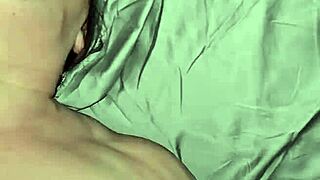 milf enjoys creampie sex while out camping