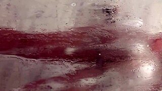 Stepbrother Caught Spying on Stepsister's Fat Wet Ass in Shower - She Drags Him In!