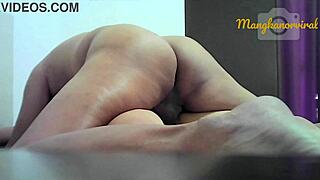 Juicy shaved pinay teen girlfriend squirts on monster cock during rough pussy lick