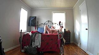 Step Mom Returns From Shop Hidden Cam Catches Her Masturbating Big Tits Orgasm In New Clothes