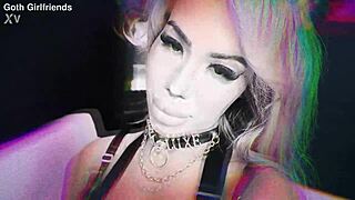 petite pierced luna luxe rides rough face fuck to facial