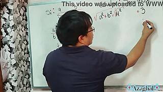 anime student nerd learns 46 sexual math lessons from hot japanese teacher in bedroom