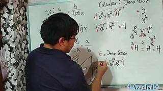 anime student nerd learns 46 sexual math lessons from hot japanese teacher in bedroom
