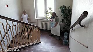 Lazy slut, take your rough BDSM spanking training!